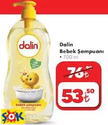 DALİN BEBEK ŞAMPUANI DALİN BEBEK ŞAMPUANI